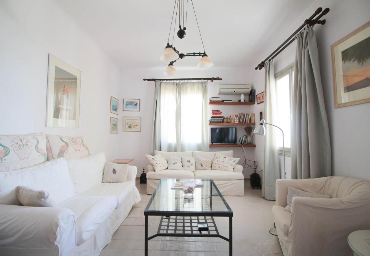 Villa With View Of Agios Ioannis And Pool With Jacuzzi Extérieur photo