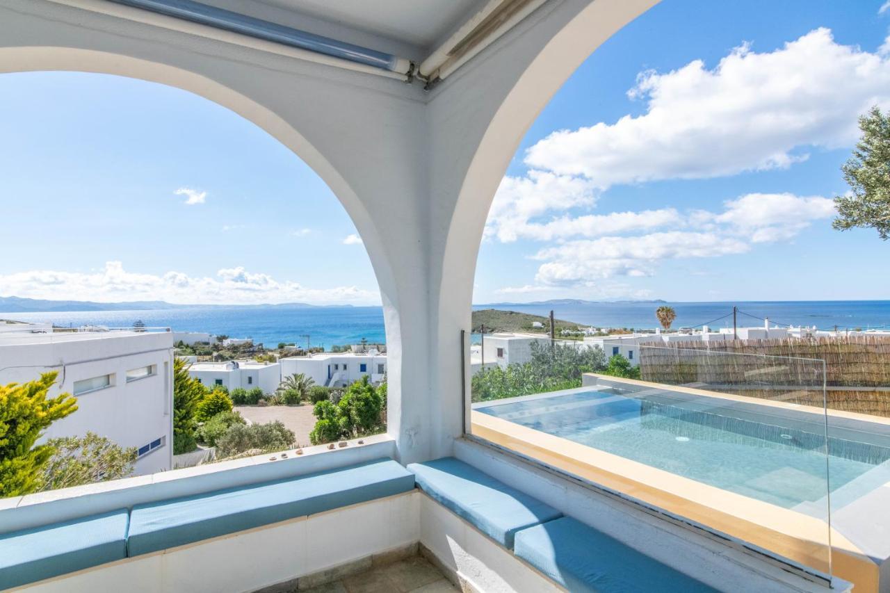 Villa With View Of Agios Ioannis And Pool With Jacuzzi Extérieur photo