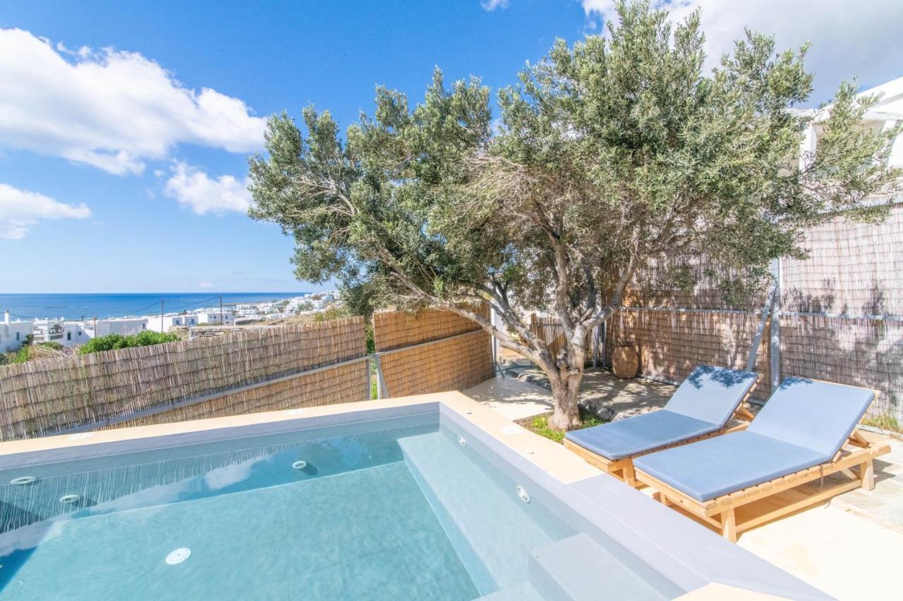 Villa With View Of Agios Ioannis And Pool With Jacuzzi Extérieur photo