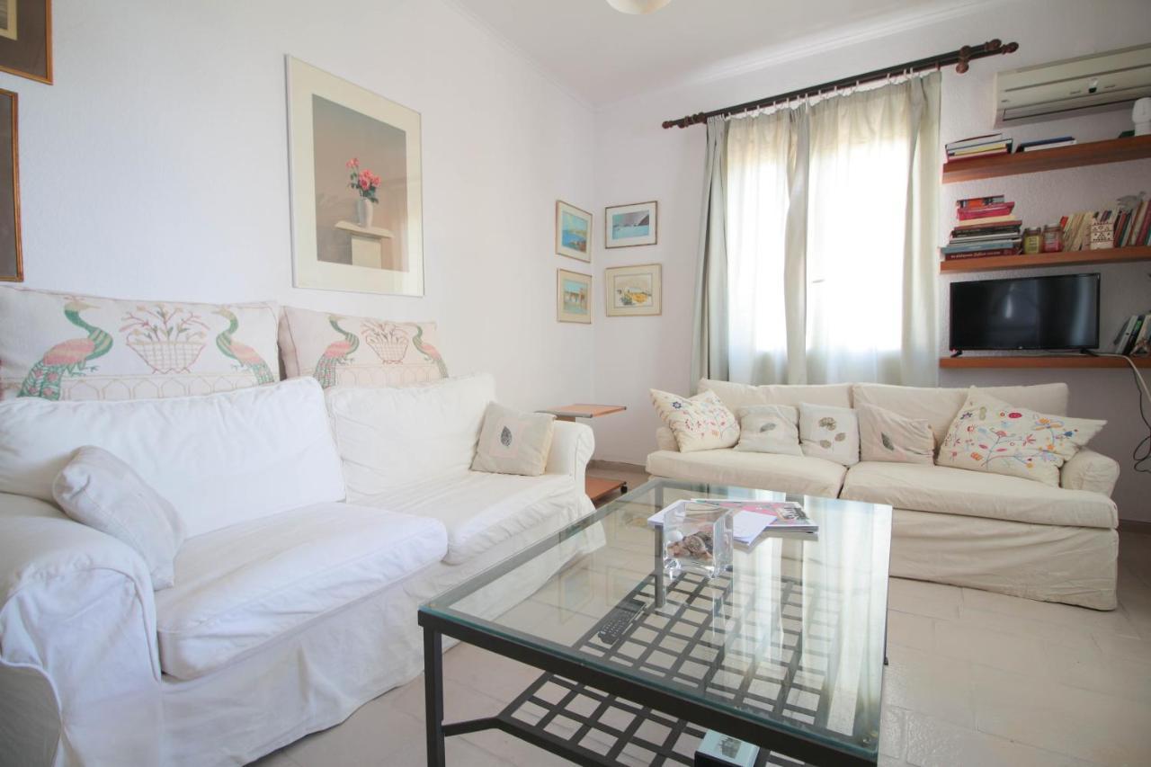 Villa With View Of Agios Ioannis And Pool With Jacuzzi Extérieur photo